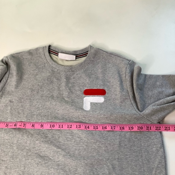 Vintage Fila Unisex Sweatshirt L Embroidered - Picture 7 of 9